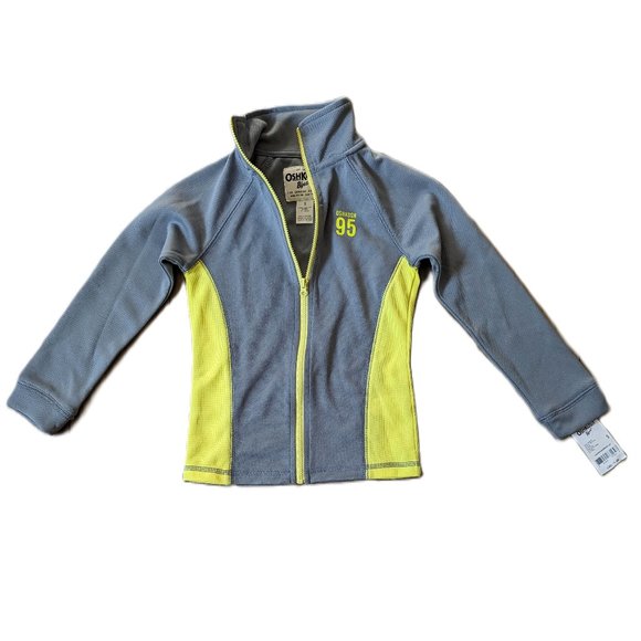 Oshkosh B'gosh Girl's Activewear Jacket High Neck Full Zip Lightweight 5… - Picture 5 of 5